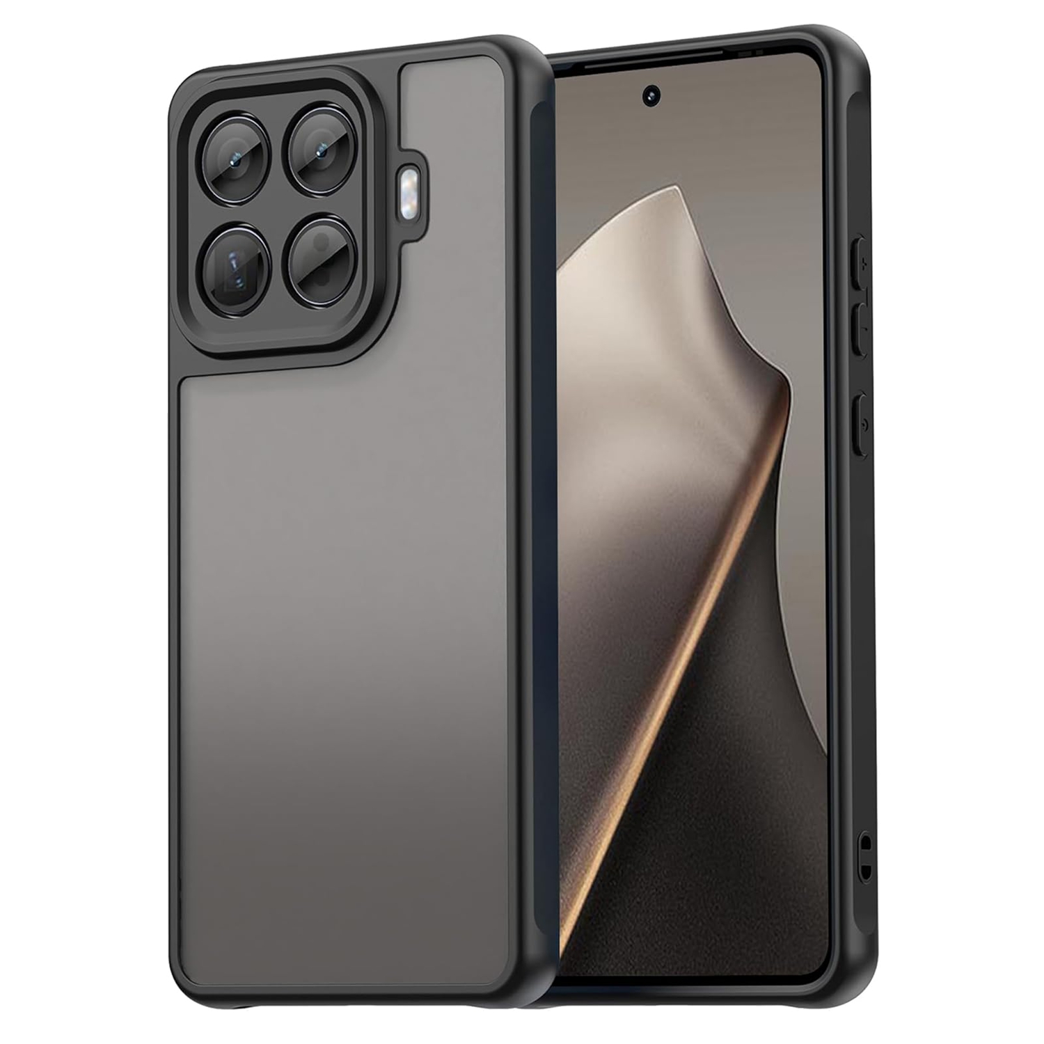 Matte Hard Pc Back Case - Casing Matte Buram Transparan untuk Xiaomi