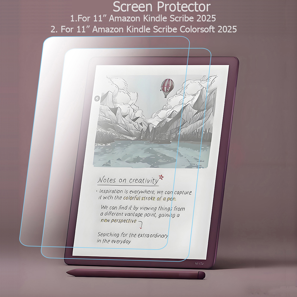 Matte Anti Glare Screen Protector - 2 Buah Pelindung Layar untuk Amazon