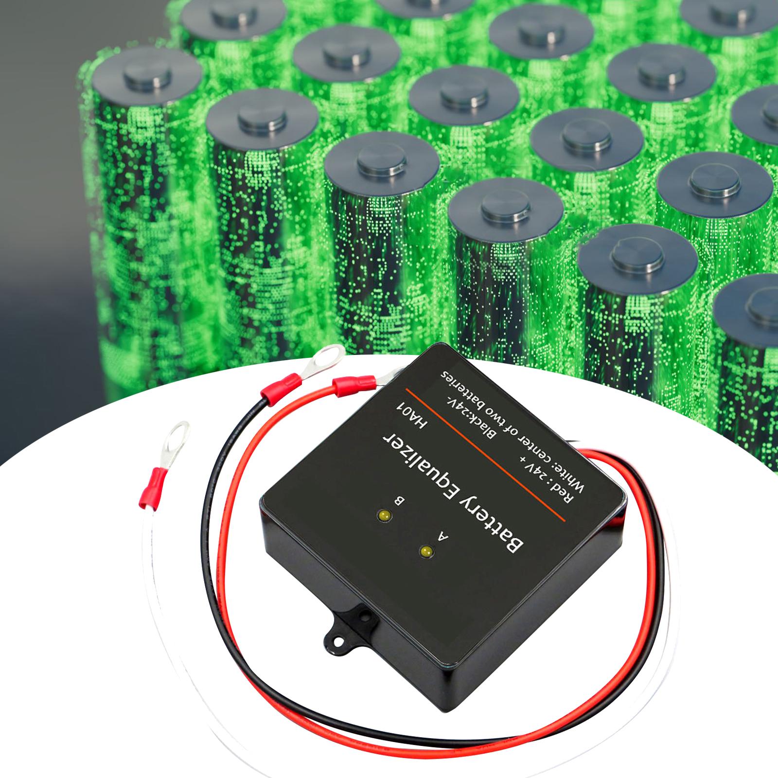 Power Banks - Penyeimbang Tegangan Baterai 24V untuk 2x12V