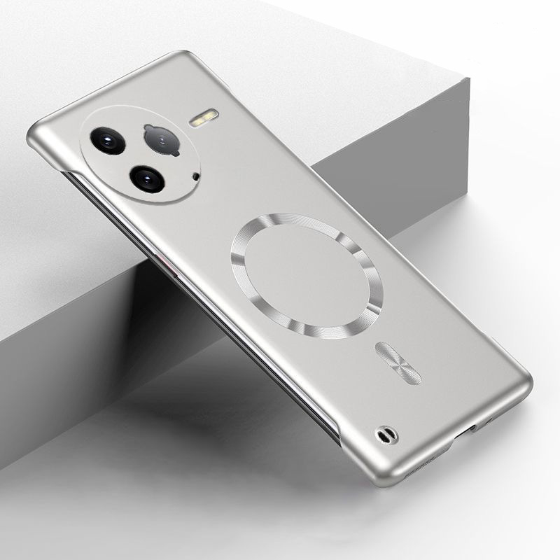 Ultra Thin Frameless Phone Cover - Casing Ponsel Magnetik Tanpa Bingkai Metalik