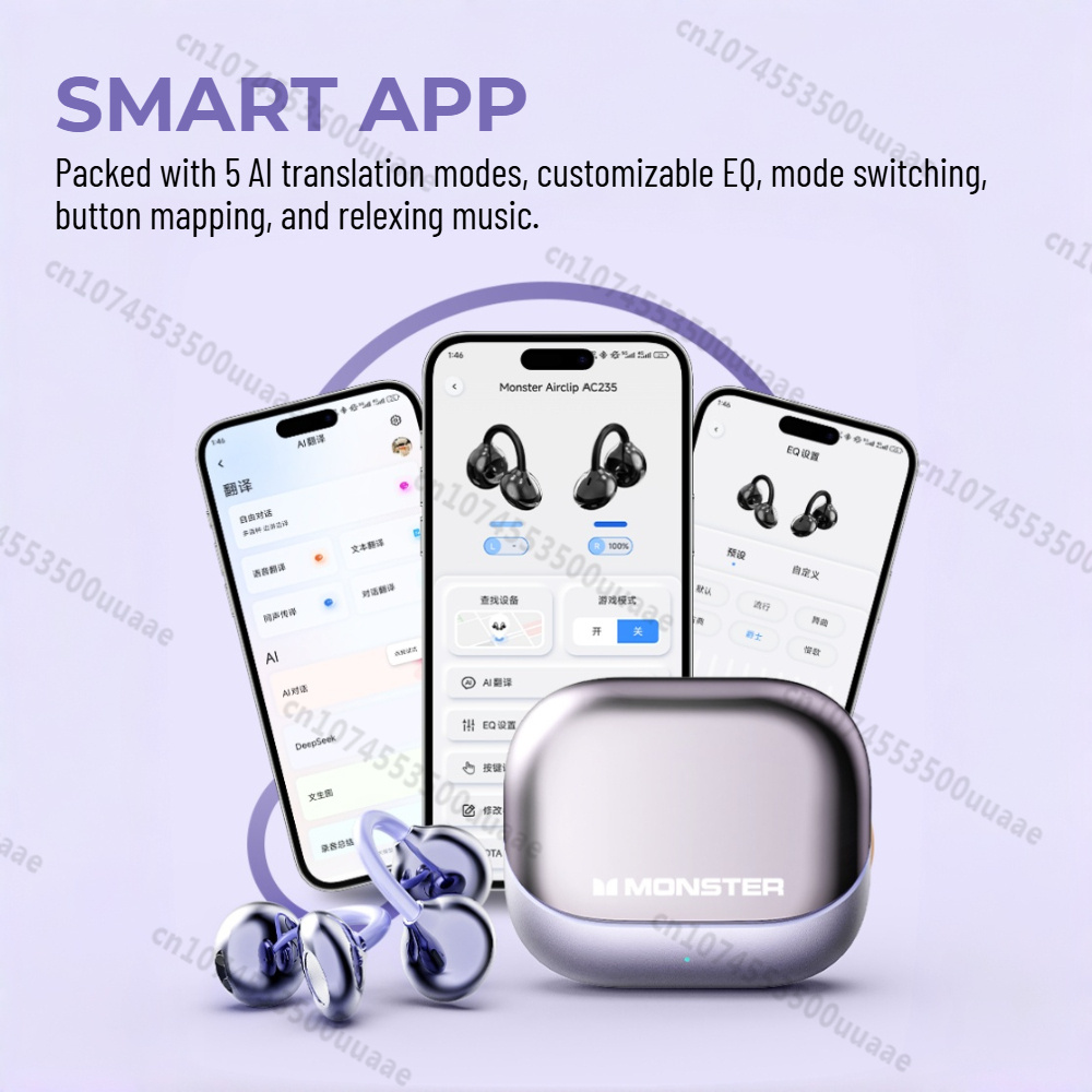 Monster AirClip AC235, earbud  - Phone Cases ulasan dan harga