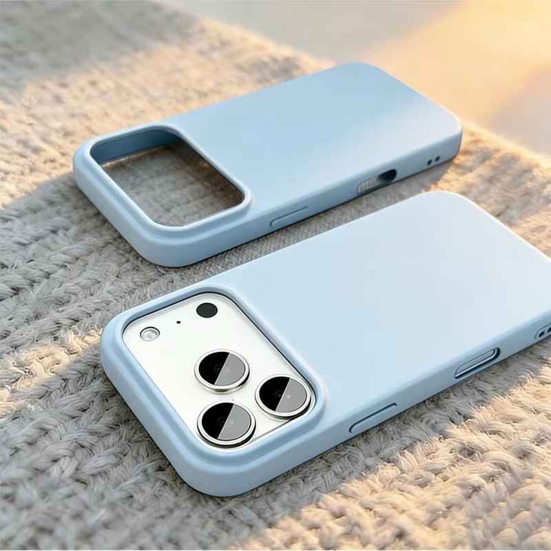 Casing ponsel berwarna solid b - Liquid Silicone Magnetic Phone Case ulasan dan harga