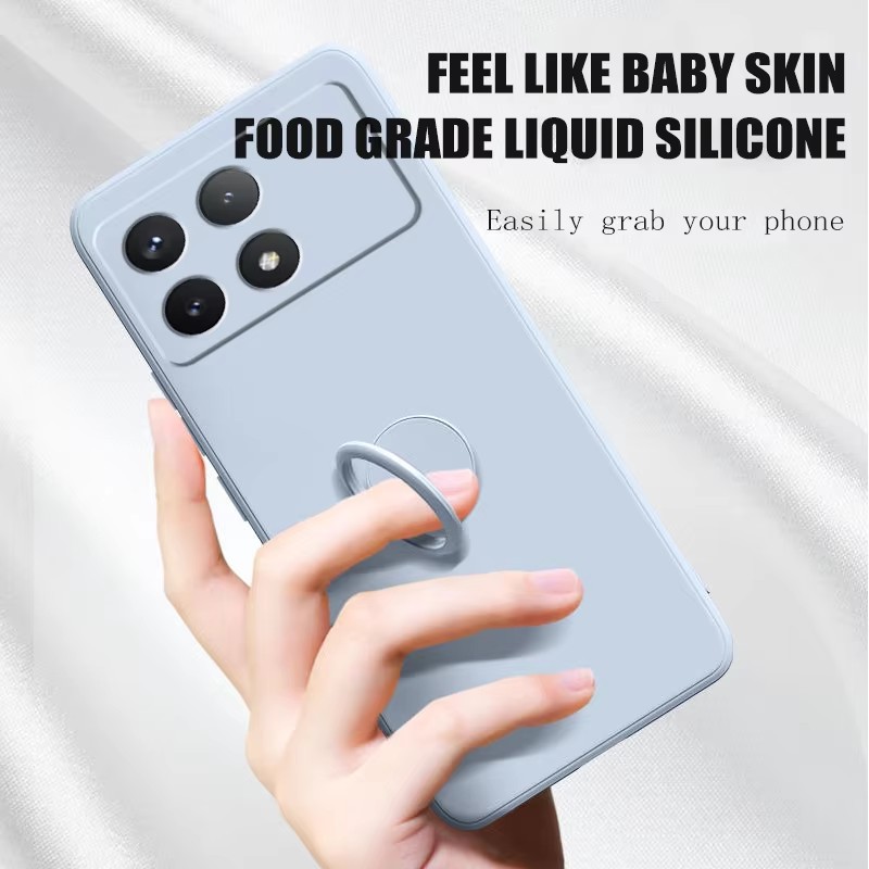 Casing Handphone Silikon Cair  - Liquid Silicone Magnetic Phone Case ulasan dan harga