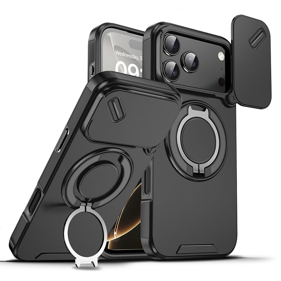 Casing Ponsel Magnetik Tahan B - Heavy Duty 360 Full Body Protective Case ulasan dan harga