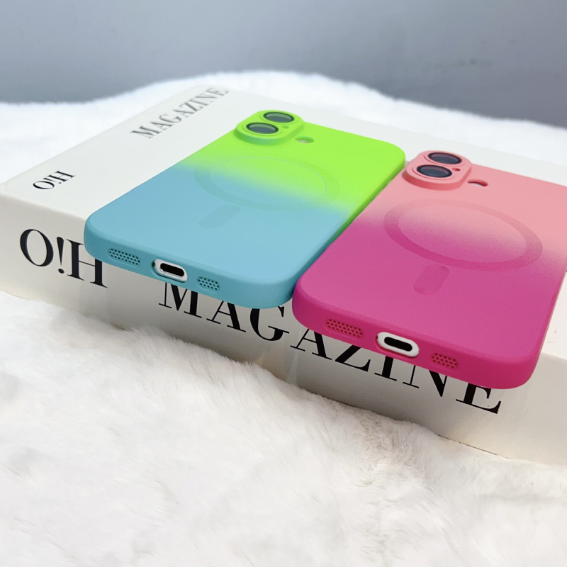 Casing Ponsel Magnetik Silikon - Liquid Silicone Magnetic Phone Case ulasan dan harga