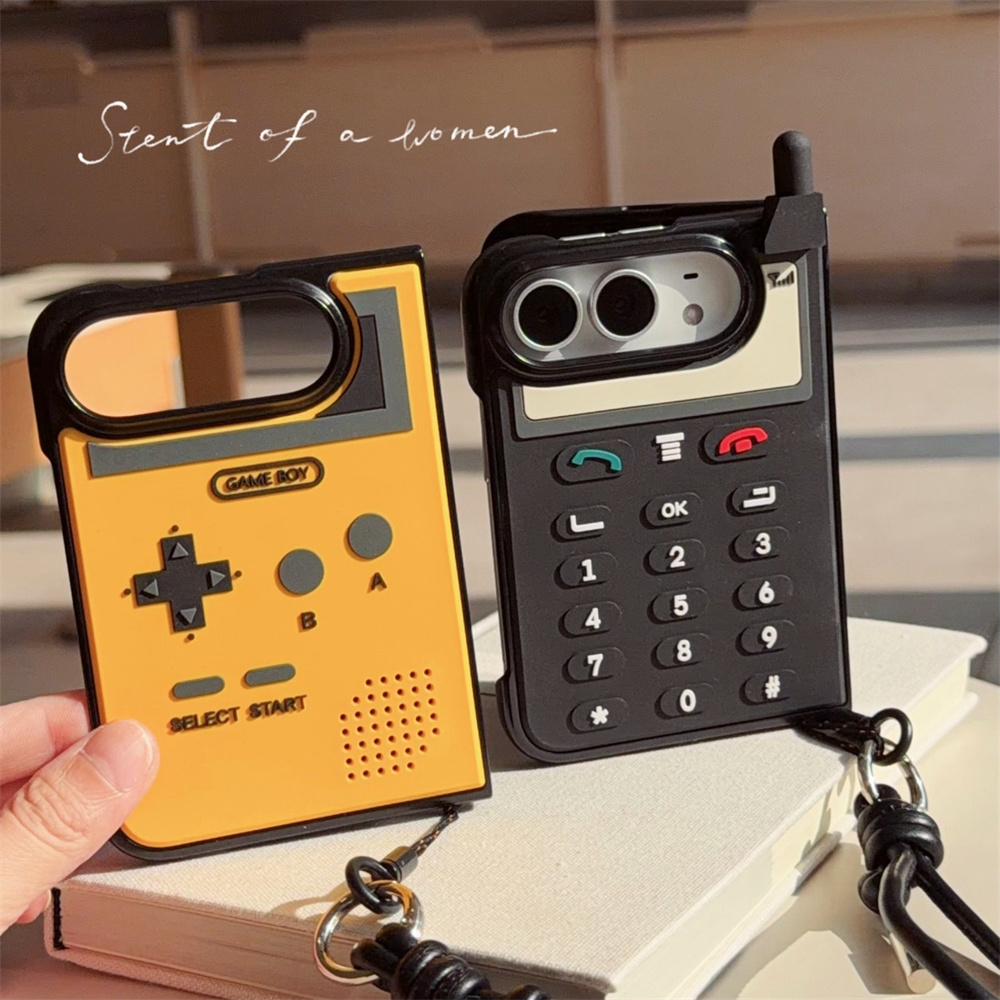 Casing ponsel bergaya Korea ya - Cute Cartoon Wrist Strap Silicone Case ulasan dan harga