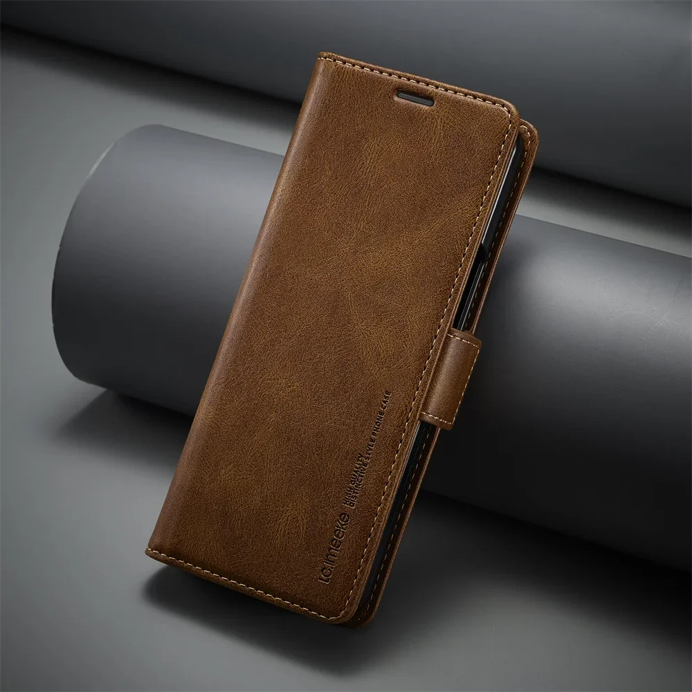 Casing Ponsel Dompet Kulit unt - Leather Wallet Card Holder Phone Cover ulasan dan harga