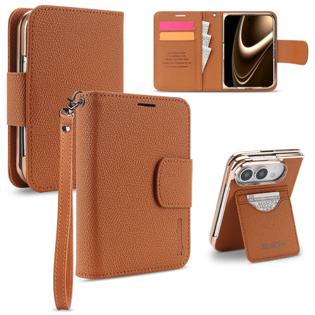 Casing Ponsel Dompet 2-in-1 ya - Leather Wallet Card Holder Phone Cover ulasan dan harga