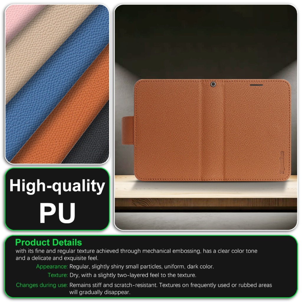 Casing Ponsel Dompet 2-in-1 ya - Leather Wallet Card Holder Phone Cover ulasan dan harga